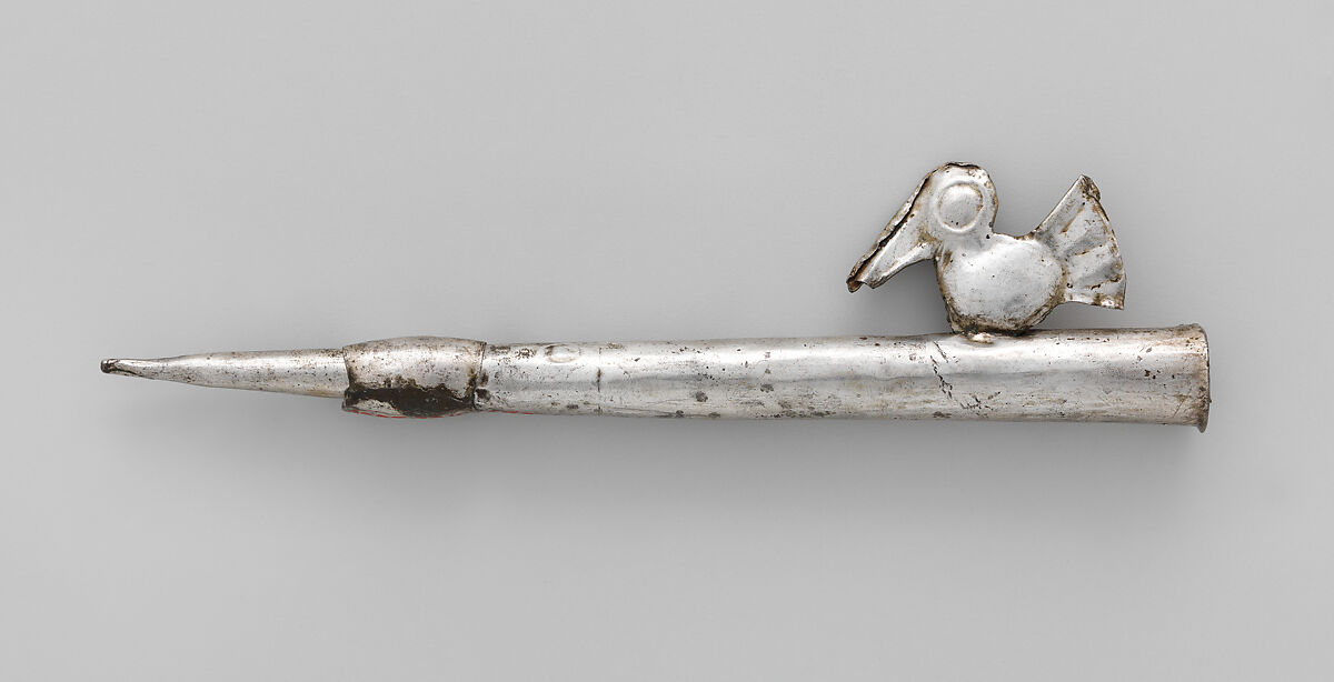 Miniature dart, Chimú or Chancay artist(s), Silver, Chimú or Chancay 