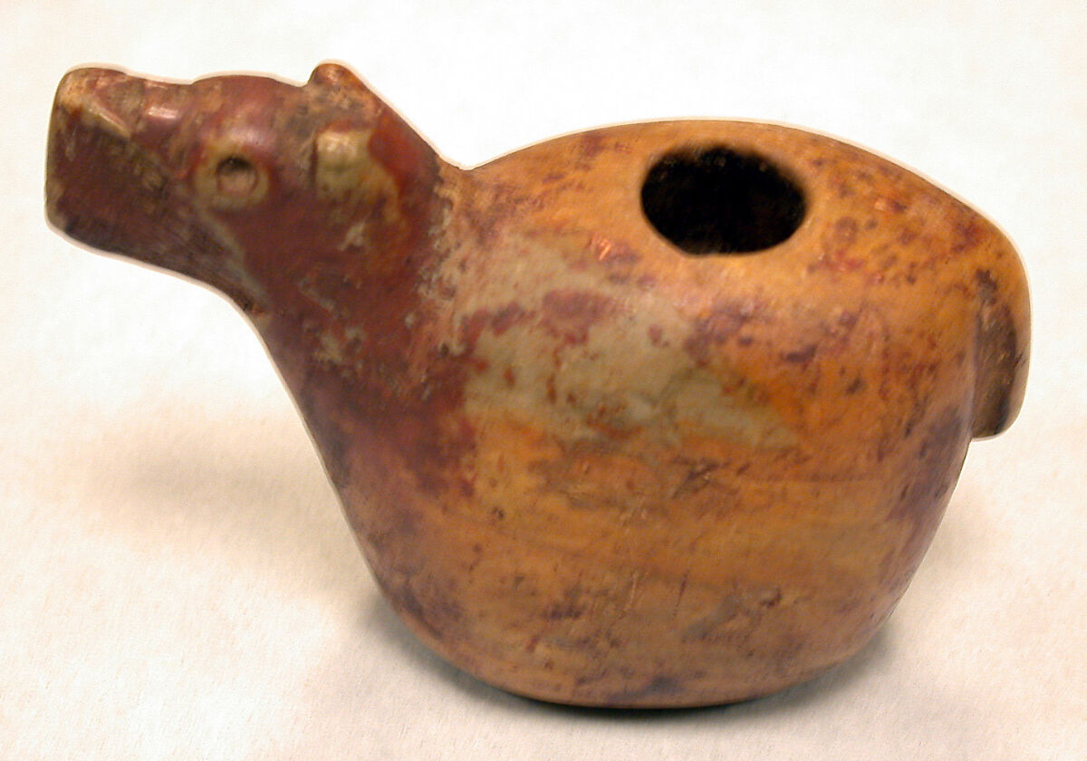 Votive Container (Canopa), Stone, Inca