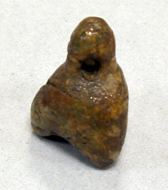 Stone Figure (?) Pendant, Stone, Costa Rica 