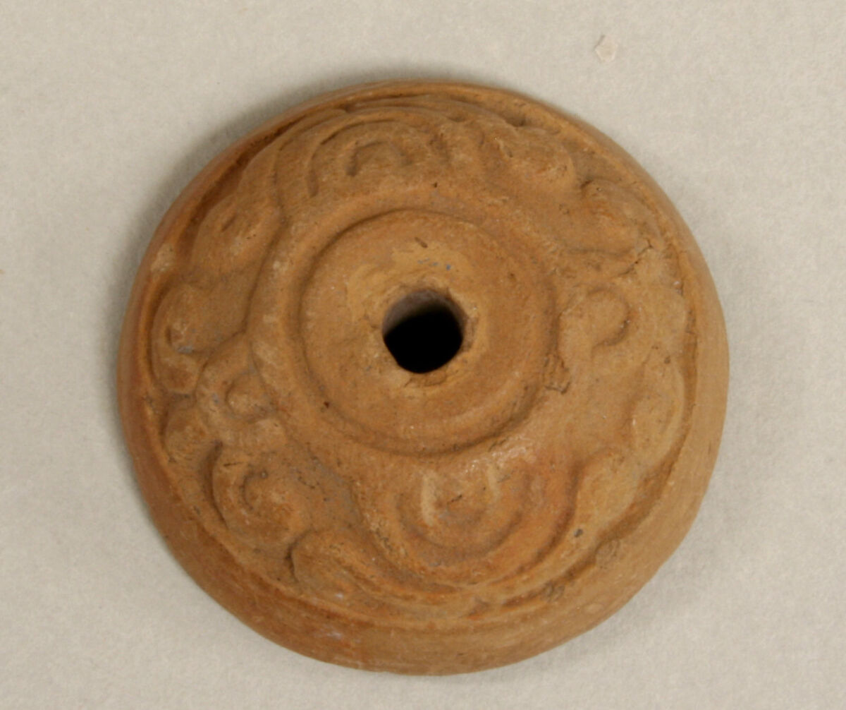 Spindle Whorl, Ceramic, Mexican 