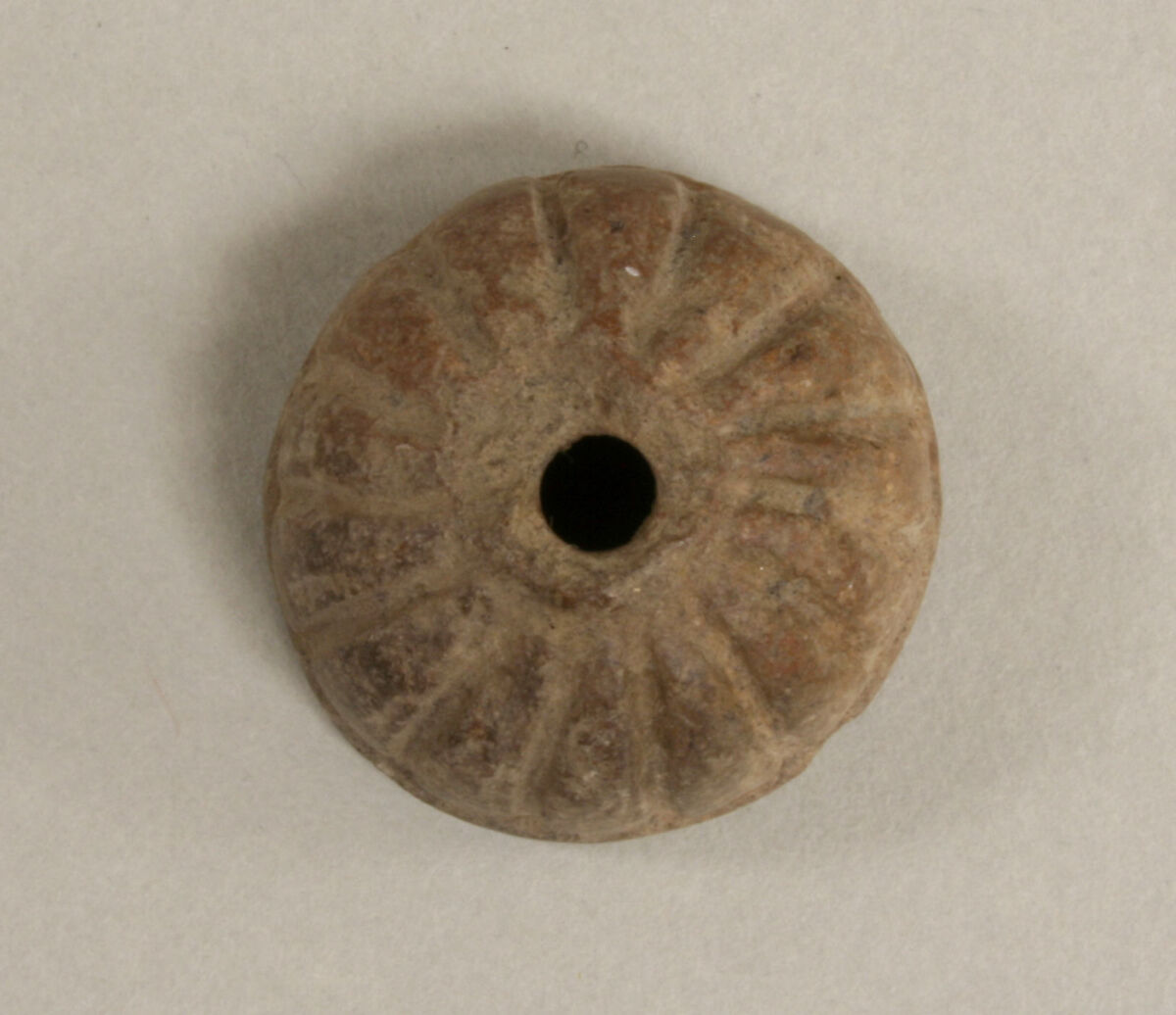 Spindle Whorl, Ceramic, Mexican 