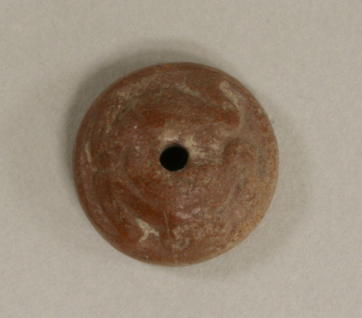 Spindle Whorl, Ceramic, Mexican 