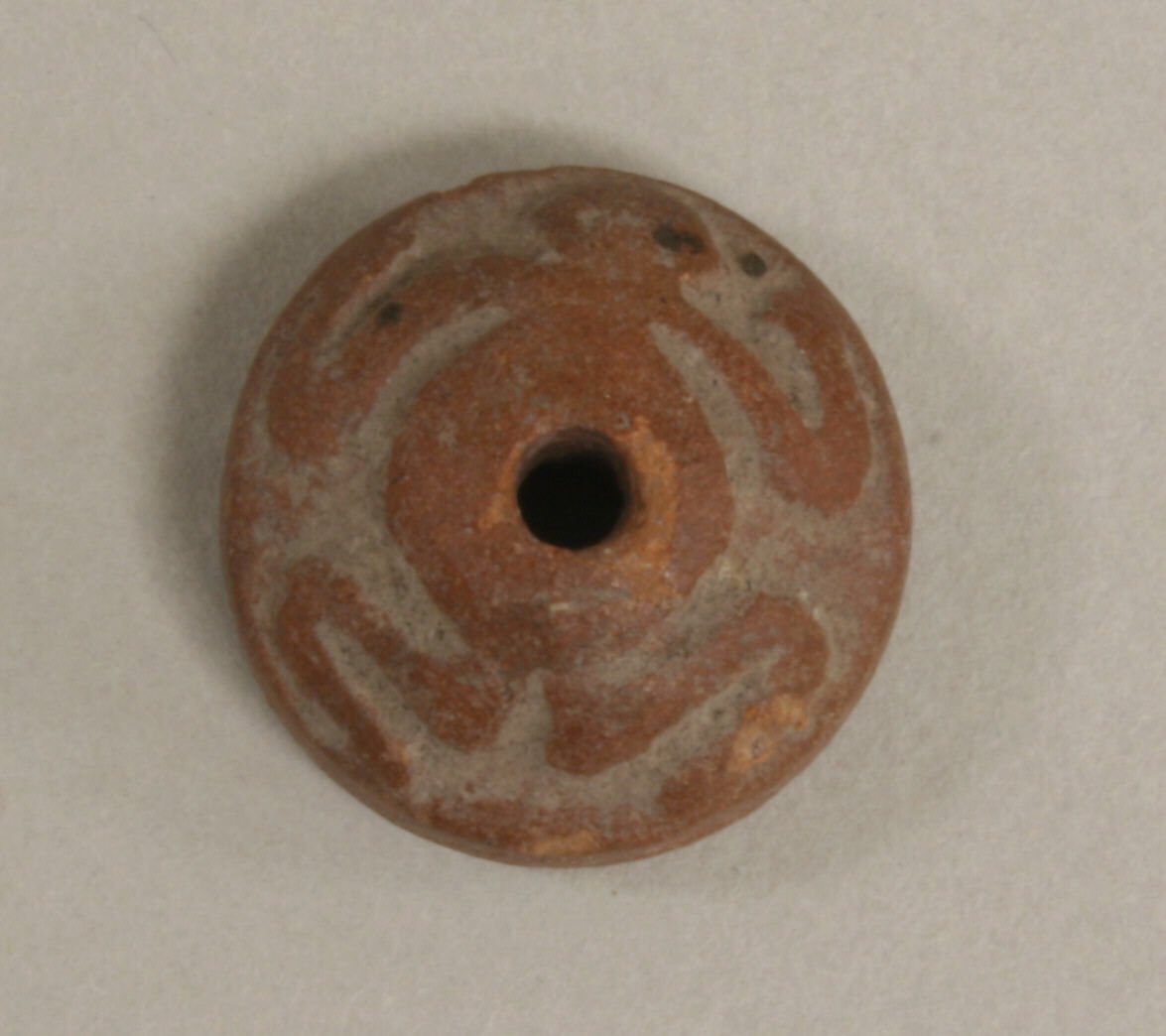 Spindle Whorl, Ceramic, Mexican 