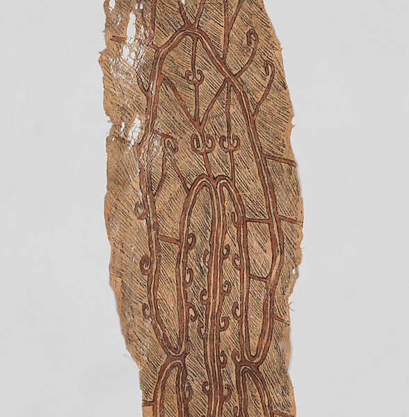 Loincloth, Barkcloth, pigment, East New Britain