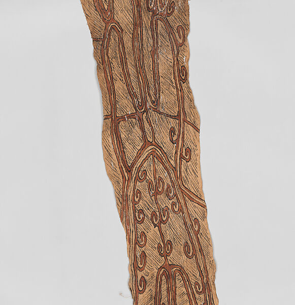 Loincloth, Barkcloth, pigment, East New Britain