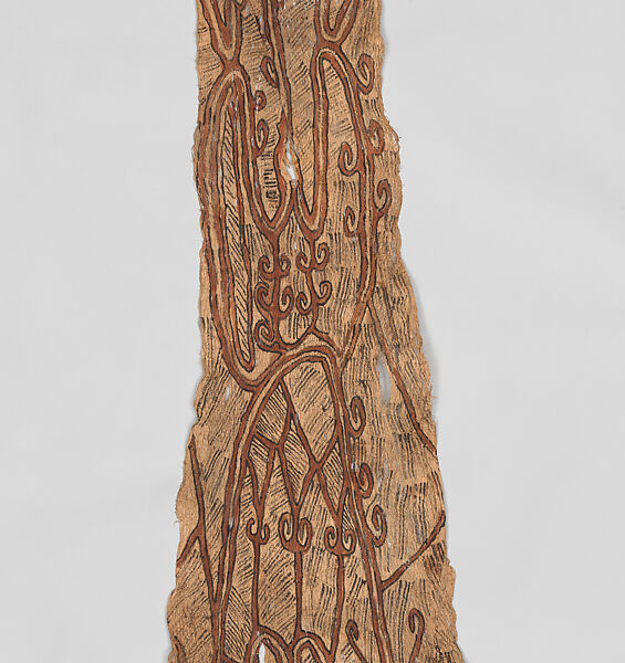 Loincloth, Barkcloth, pigment, East New Britain