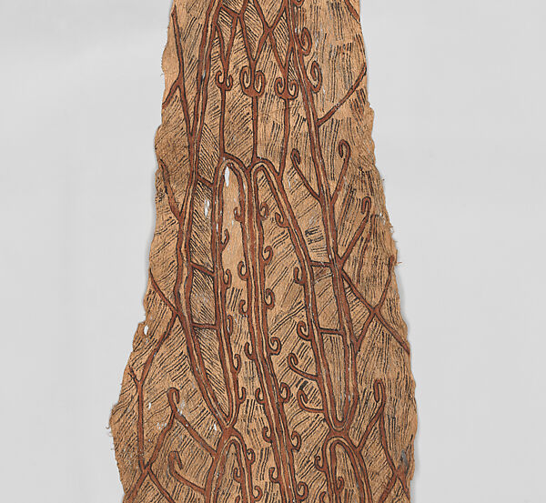 Loincloth, Barkcloth, pigment, East New Britain