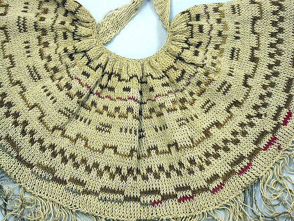 String Bag (Bilum), Fiber, Papua New Guinean