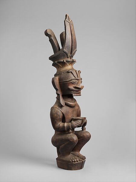 Ancestor Figure (Siraha Salawa or Siraha Nomo), Wood, Ono Niha people 