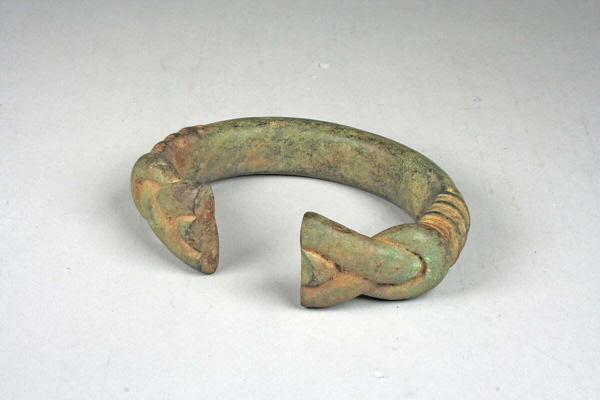 Bracelet, Copper alloy, Mali 