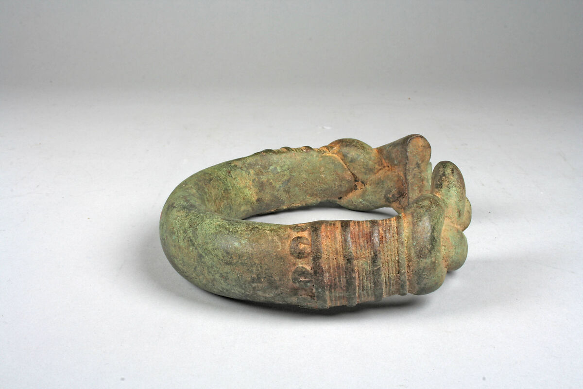 Bracelet, Middle Niger artist, Copper alloy, Middle Niger civilization