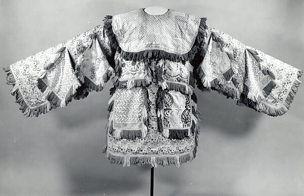 Masquerade Element: Outer Garment (Egungun), Cotton, wool, synthetic fibers, Yoruba peoples 