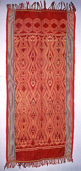 Ceremonial Textile (Pua), Cotton, Iban people 