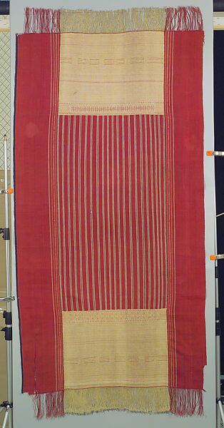 Ceremonial Textile (Ulos Ragidup), Cotton, Toba Batak people 