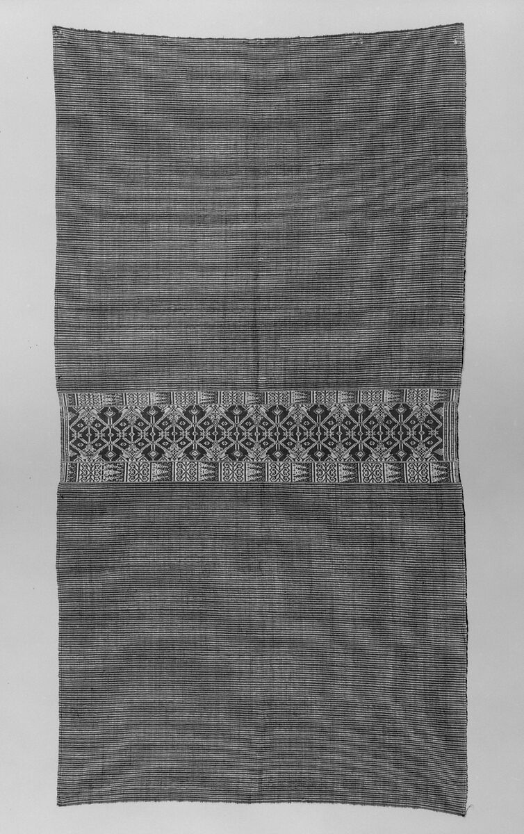 Sarong (Kain Lepas), Cotton, gold paper or membrane, Balinese 