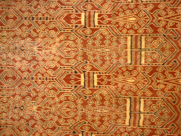 Ceremonial Textile (Pua), Cotton, Iban people