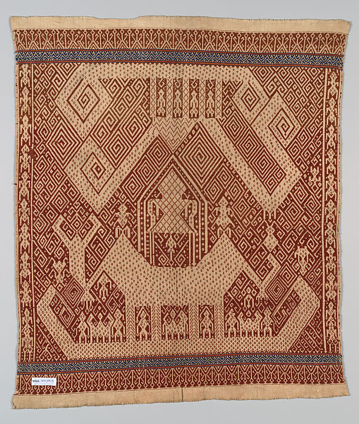 Ceremonial Textile (Tampan), Cotton, Lampung