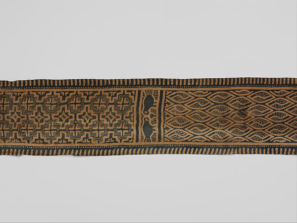 Ceremonial Banner or Wrapper (Sarita), Cotton, Toraja people