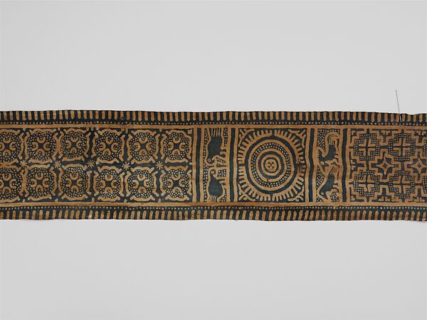 Ceremonial Banner or Wrapper (Sarita), Cotton, Toraja people