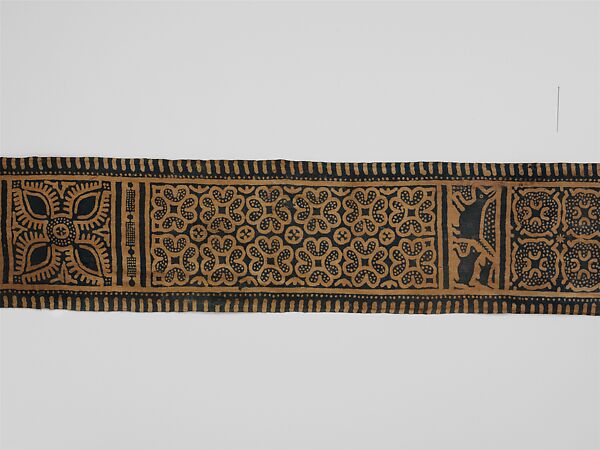 Ceremonial Banner or Wrapper (Sarita), Cotton, Toraja people