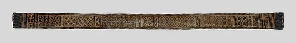 Ceremonial Banner or Wrapper (Sarita), Cotton, Toraja people