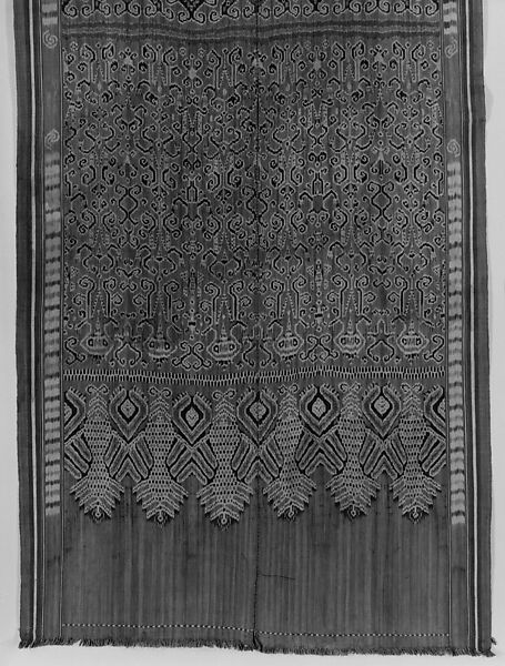 Ceremonial Textile (Pua), Cotton, Iban people 