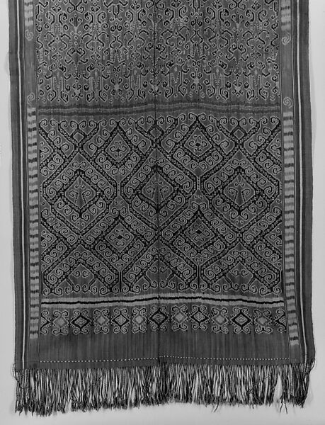 Ceremonial Textile (Pua), Cotton, Iban people
