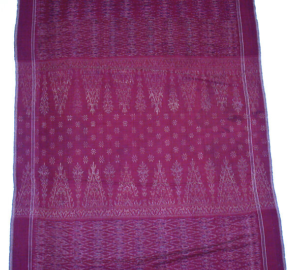Sarong (Kain Lepas), Silk, Minangkabau or Jambi people