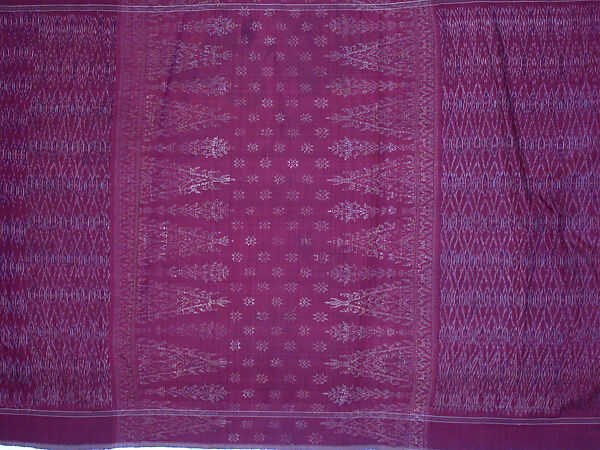Sarong (Kain Lepas), Silk, Minangkabau or Jambi people