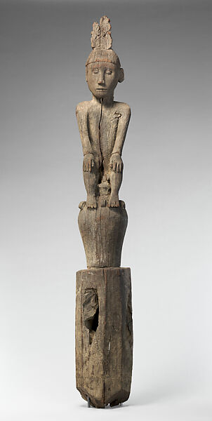 Figure (Hampatong), Ngadju or Ot Danum artist, Wood, Ngadju or Ot Danum 