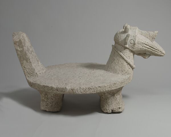Osa’osa (ritual seat for a noble), Ono Niha artist, Stone, Ono Niha peoples
