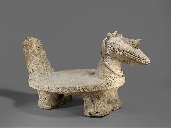 Ritual Seat for a Noble (Osa' osa), Stone, Ono Niha people 