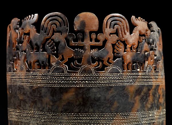 Hai kara jangga (women’s ornamental comb), Sumba Island artist, Turtle shell, Sumba Island