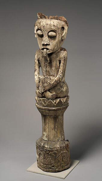 Hampatong (figure), Ngadju or Ot Danum artist, Wood, Ngadju or Ot Danum peoples