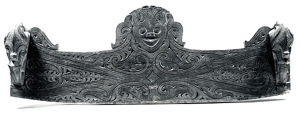 Lintel, Wood, paint, Toba Batak people