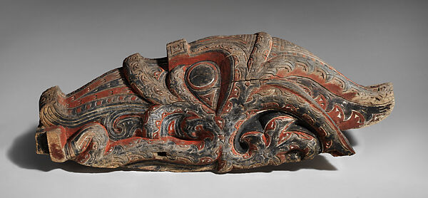 Architectural Ornament (Singa), Wood, paint, Toba Batak people