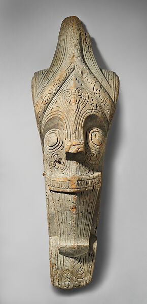 Architectural Ornament (Singa), Wood, paint, Toba Batak people 