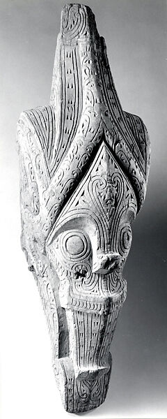 Architectural Ornament (Singa), Wood, paint, Toba Batak people