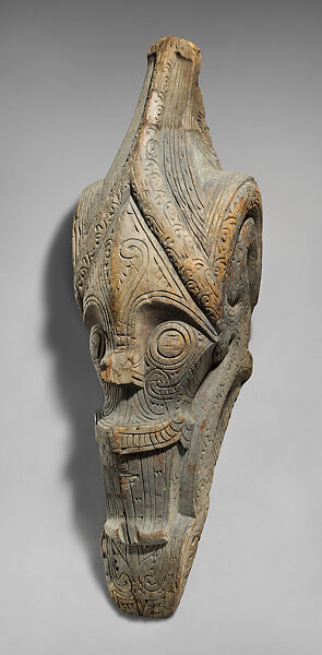 Architectural Ornament (Singa), Wood, paint, Toba Batak people