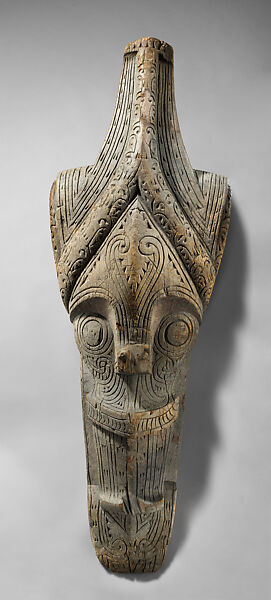 Architectural Ornament (Singa), Wood, paint, Toba Batak people 