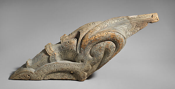 Architectural Ornament (Singa), Wood, paint, Toba Batak people