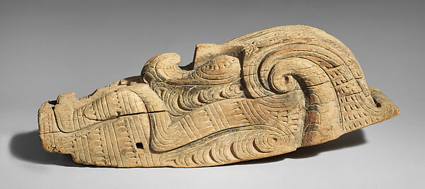 Architectural Ornament (Singa), Wood, paint, Toba Batak people