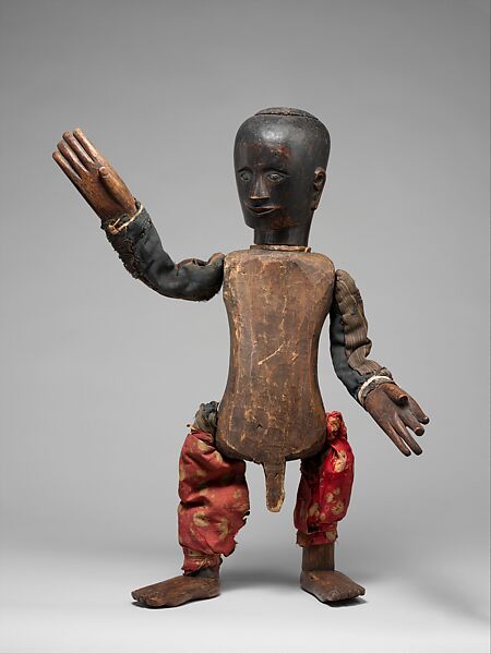 Puppet (Si Gale-gale), Wood, cloth, metal, pigment, lead, iron, Toba Batak people 