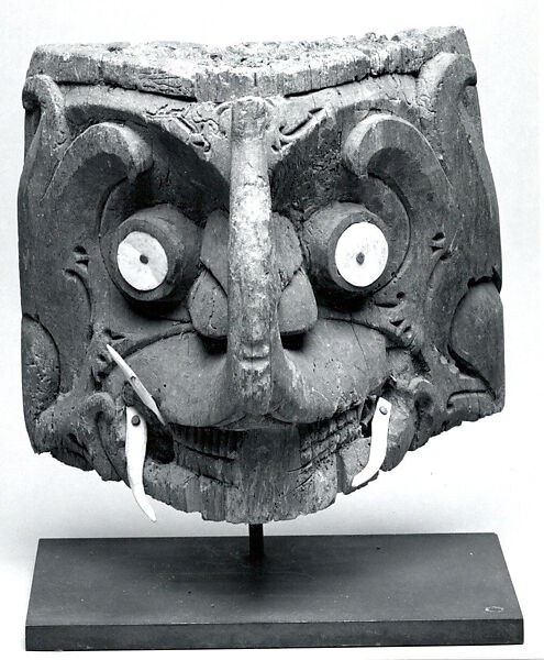 Architectural Ornament, Wood, bone, iron nails, Kenyah or Kayan peoples