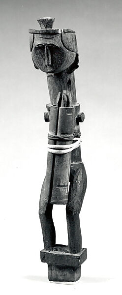 Ancestor Figure (Hazi Nuwu [?]), Wood, bamboo, fiber, Ono Niha people or Batu Islands