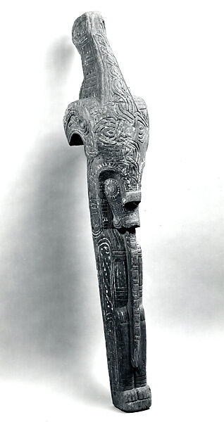 Architectural Ornament (Singa), Wood, paint, Toba Batak people