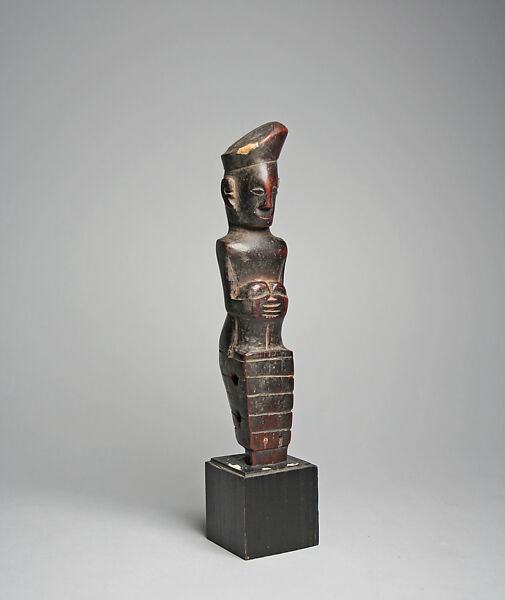 Finial from a Lute (Hasapi), Wood, Toba Batak people 