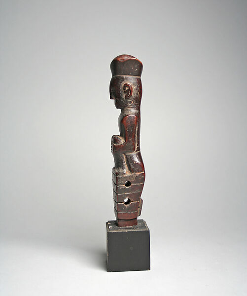 Finial from a Lute (Hasapi), Wood, Toba Batak people