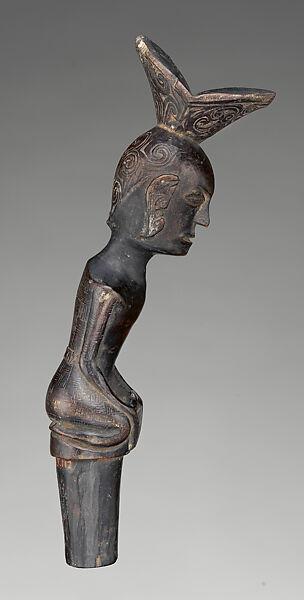 Sword handle, Toba Batak artist, Water buffalo horn, Toba Batak peoples