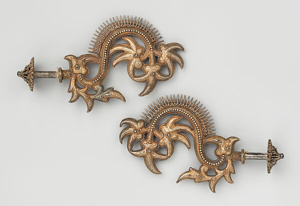 Ear Ornaments, Metal, Toraja people (?) 